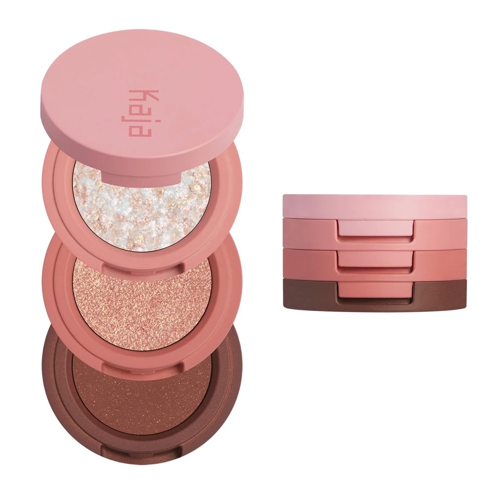 Kaja Beauty Bento Bouncy Shimmer Eyeshadow Trio
